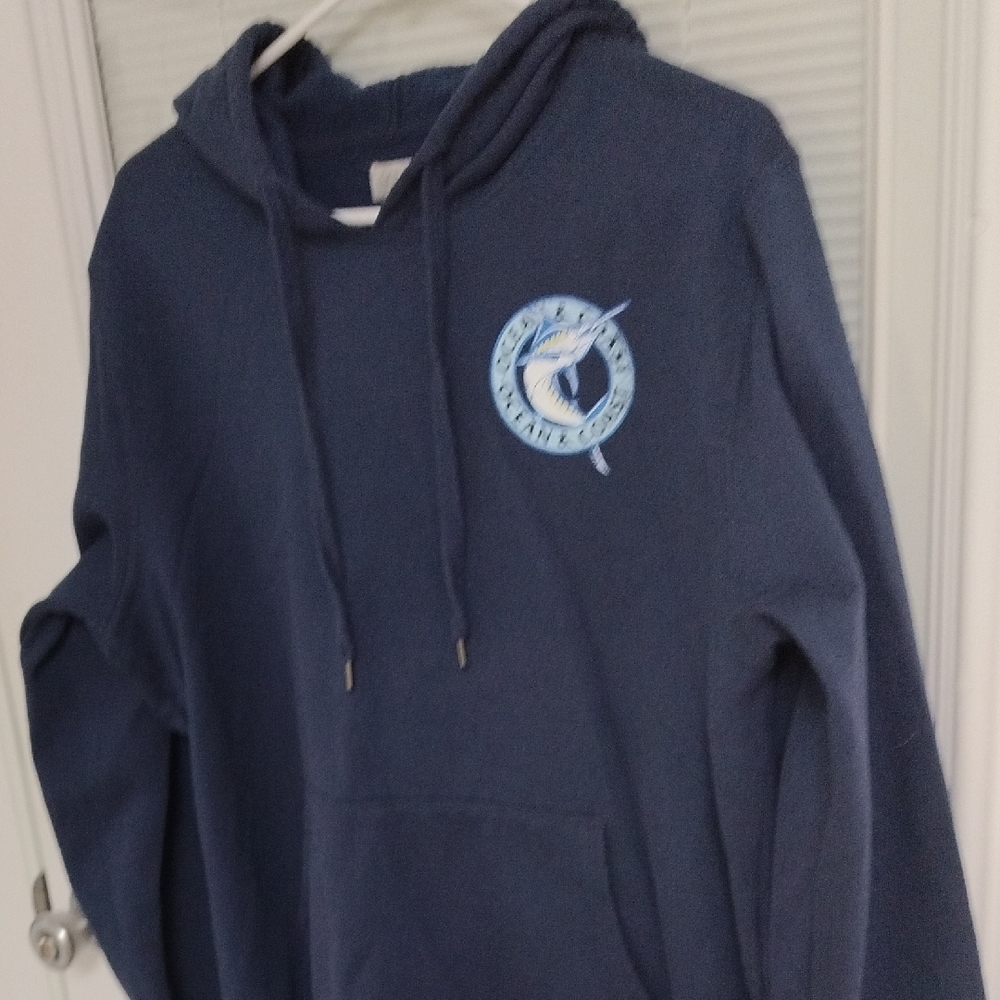 Men's Navy Blue Hoodie Sweater